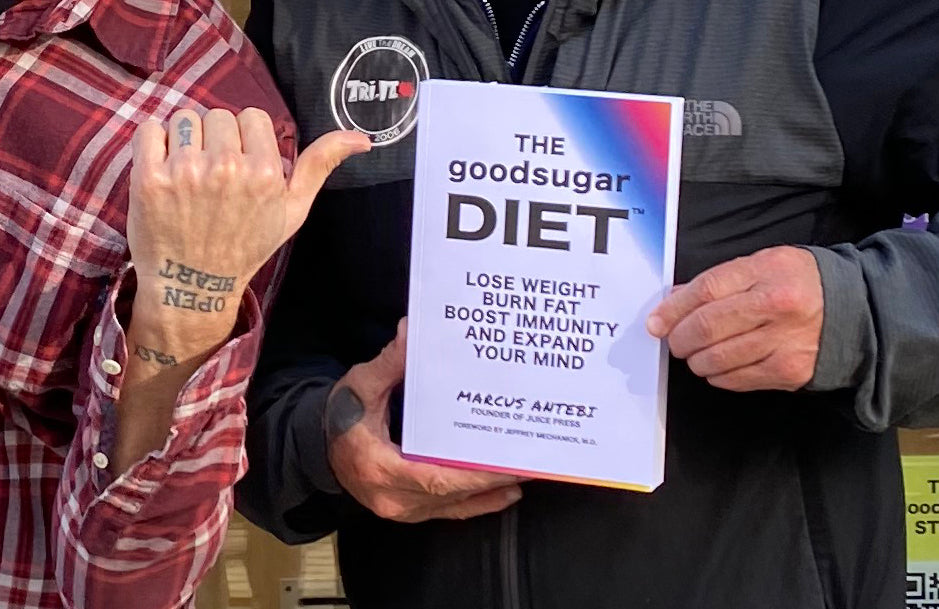 Diet Book goodsugar loose weight burn fat boost immunity Marcus Antebi